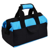 Large 16-inch Wide Mouth Electrician Tool Kit Bag Heavy Duty Builders Carpenters Organizer for Tool Storage