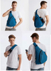 High quality shoulder bag with USB charging port waterproof sport laptop bags sling type