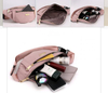Top Quality Fashion Nylon Fanny Pack Waterproof Zipper Waist Bag Custom Logo for Traveling Jogging Sport