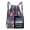 High Quality Nylon Sports Waterproof Drawstring Backpack Bag Gym Bag for Women