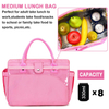 Long Time Insulated Aluminium Foil Eco-friendly PEVA Cooler Lunch Bag Large Capacity Camping Pinnic Food Delivery Hand Bag