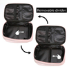 Luxury Velvet Women Makeup Bag Portable Cosmetic Storage Bag Lovely Pink Color Bride Make Up Bag
