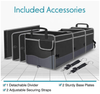 Collapsible Car Organizer Cooler Insulated Bag Car Interior Seat Trunk Storage Bag Accessories Car Organizer