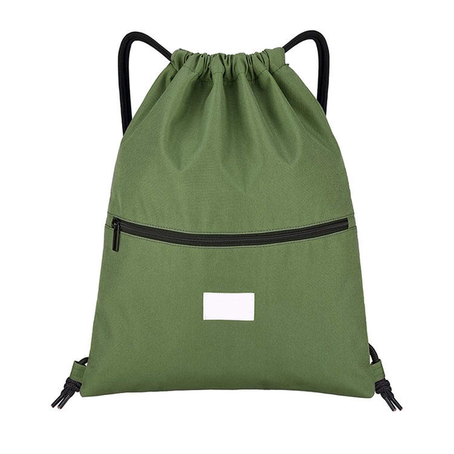 Outdoor Sport Style Gym Drawstring Backpack Custom Logo Foldable Draw String Day Pack For Men Women