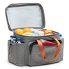 Large Insulated Cooler Bag Heavy Duty, Thermal Cooler Bag with Heat Sealed Liner, Smooth Large Zipper Padded-Removable Strap