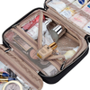 Custom Logo Transparent Clear Toiletry Bag Portable Tote Outdoor Travel Toiletry Bag For Women