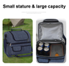 Amzon's Portable Shoulder Outdoor Picnic Double Oxford Cloth Refrigerated Insulated PEVA Lunch Cooler Bag