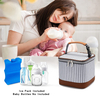 Baby Bottle Cooler Bag Lunch Box Breast Milk Cooler Bag With Ice Pack