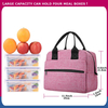 School children office thermal lunch insulation tote cooler bags insulated bag to keep food cold