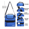 Amzon's Hot Sales Double Portable Shoulder Outdoor Waterproof Insulated Thermal Lunch Cooler Bag