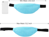 Custom Fashion Laser Portable Working Travel Festival Event Men Women Fanny Hip Pack Waist Bag Belt