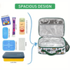 Digital Printing Kids Lunch Tote Bag Thermal Bag Custom Logo with Shoulder Strap