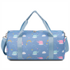 Custom Print Waterproof Overnight Duffle Bag for Kids Sports Gym Bag for Girls Teen