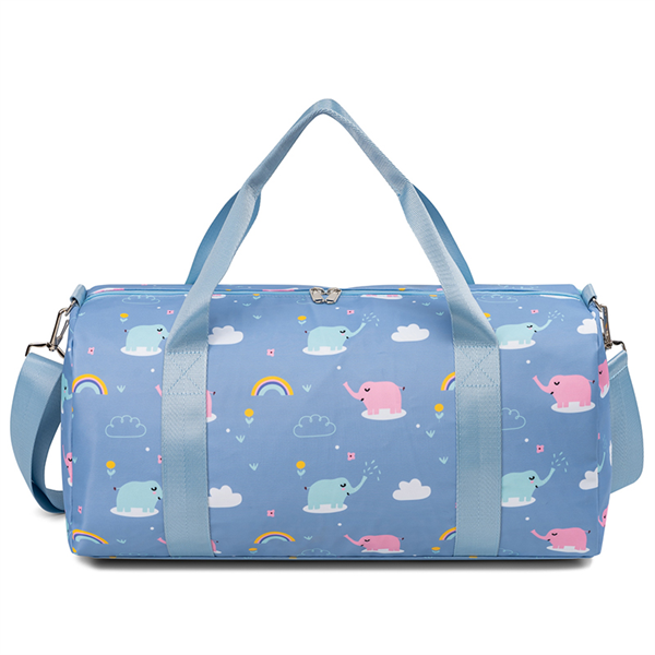 Custom Print Waterproof Overnight Duffle Bag for Kids Sports Gym Bag for Girls Teen