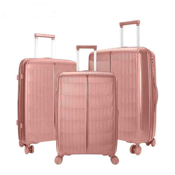 Hard Shell Set Luxury Sets Suitcases for Daily Promotional PP Material Travel Suitcase Unisex Spinner Caster Travel Bags Luggage