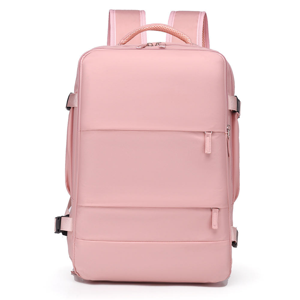 Large Capacity Dry-Wet Separation Travel Backpack Waterproof Laptop Sleeve USB Feature Versatile Style Made Polyester Lining