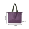 Factory Eco-Friendly Portable Storage Bag with Different Color Eco-friendly Fold Able Shopping Bag with Handle for Supermarket