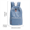 Custom New Designer Durable Travel Waterproof School Bag Business Casual Sports Students Foldable Backpack