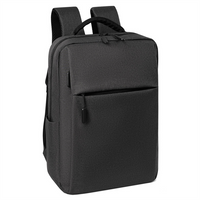Unisex Large Waterproof Polyester Laptop Backpack With USB Feature Custom Strap And Zipper Closure for Outdoor Business Use