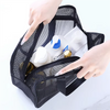 Hot Color And Logo Custom Design Travel Makeup Bag Storage Organizer for Men Portable Hanging Storage Mesh Wash Toiletry Bag
