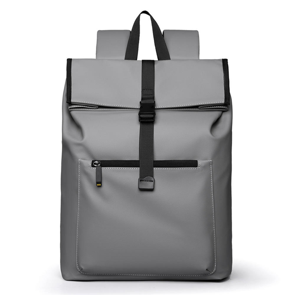 Waterproof Durable Comfortable Soft Fabric Multilevel Space Backpack with Large Capacity Roll Top Laptop Backpack in Big Space
