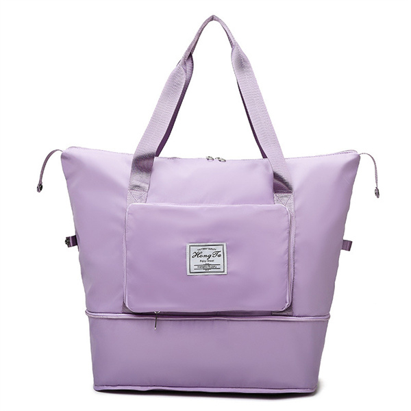 Women Weekender Travel Luggage Gym Sports Waterproof Overnight Storage Custom Expandable Foldable Large Capacity Duffle Bags
