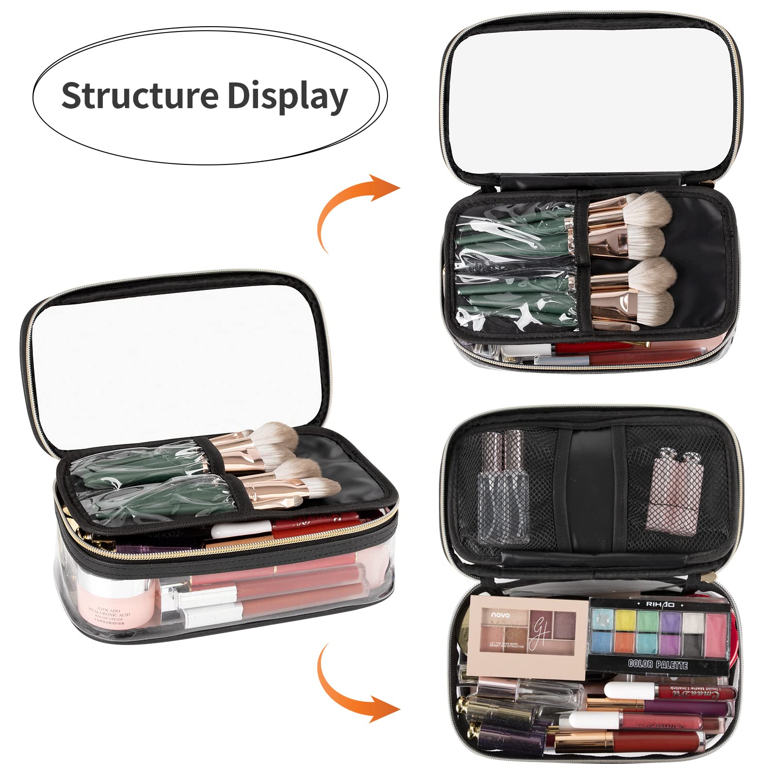 Clear Makeup Bag Wholesale Product Details 
