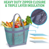 Promotional Reusable Big Capacity Cooler Bag Logo Insulated Keep Cold Warm 8 Hours Lunch Bags