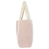 Fashion Striped Sand Proof Girls Travel Shoulder Bag Waterproof Women's Beach Tote Bag