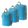 Plain Packing Cubes Travel Luggage Clothes Underwear Sorting Organizers Set
