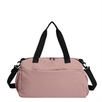 Good Appearance Simple Oxford Light Weight Large Capacity Weekend Travel Bag Smooth Zipper Portable for Long Distance Travel