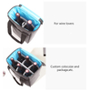 High quality travel picnic tote wine carrier 6 bottle wine cooler bag thermal champagne cooling bag