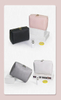 Promotional Cheap Competitive Price High Quality Waterproof Pu Portable Leather Cosmetic Toiletry Makeup Pouch Bag