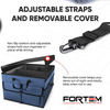Wholesale Auto Collapsible Box Trunk Boot Organizer for Multi-compartment Outdoor SUV Trunk Organizer Storage