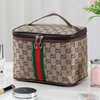 Large Capacity Promotion Cheap Price High Quality Waterproof Polyester Zipper Travel Makeup Toiletry Cosmetic Bag for Women Men