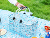 Factory custom logo amazon's hot collapsible waterproof thermal insulation large capacity picnic basket insulation cooler bag