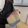 Custom Large Canvas Shoulder Tote Bag Reusable And Large Casual Handbags Work Bag for Women