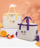 Reusable Insulated Lunch Cooler Bags Thermal Bag for Freezing Food Insulated Thermal Food Box Delivery Cooler Bag