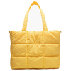 Custom Lightweight Crossbody Shoulder Bag for Women Soft Quilted Padding Puffer Tote Bag for Women