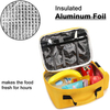 New Custom Fashion Cute Cartoon Car School Kids Carry Waterproof Reusable Foil Thermal Insulated Lunch Cooler Bag