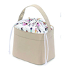 Thermal Insulated Lunch Bag For Kids Mini Cooler Bags School Work Camping Reusable Waterproof Tote Bag With Drawstring