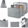 Waterproof Portable Packing Cubes Travel Pouch Organizer Travel 7pcs Packing Cube for Luggage Box Travel Luggage Organizer