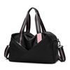 Womens Waterproof Travel Duffel Bag Lightweight Shoulder Weekender Overnight Tote Bag Small Sports Gym Bag with Wet Pocket