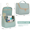 Fashionable High Quality Cosmetic Bag Organizer Green Women Multi-functional Makeup Toiletry Storage Bag