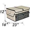 High Quality Manufacturer Car Storage Box Organizer Foldable Car Boot Trunk Organizer