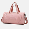 Customize Logo Large Duffel Gym Travel Overnight Weekender Bags with Shoe Compartment