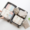 Customized Lightweight Travel Luggage Organizer Bags 7 Pcs Packing Cubes Travel Bag Set with Laundry Shoe Bag