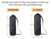 Custom Waterproof Travel Yoga Mat Carry Bag Gym Sling Yoga Bag Sport Fitness Yoga Mat Carrier Bag for Women