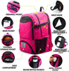 Wholesale sports backpack with shoe compartment and ball compartment custom logo men's soccer ball backpack