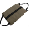 Wholesale Custom Portable Super Tools Wrench Storage Organizer Car Tool Roll Up Bag Canvas with 5 Zipper Pockets